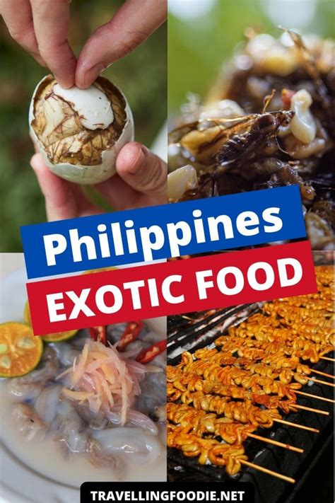 exotic filipino food